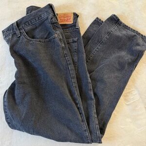 Levi's Women's Relaxed Black Denim Jeans